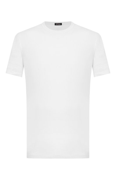 Мужская футболка из хлопка и кашемира KITON, арт. UMK073405