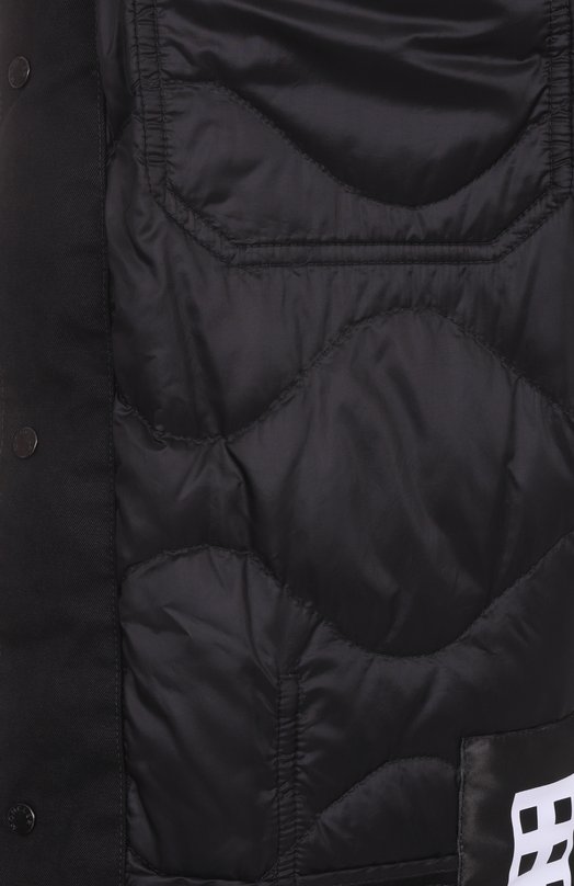 Комбинированная куртка Moncler 1A00012/M1292 Чёрный  1A00012/M1292 Фото 7