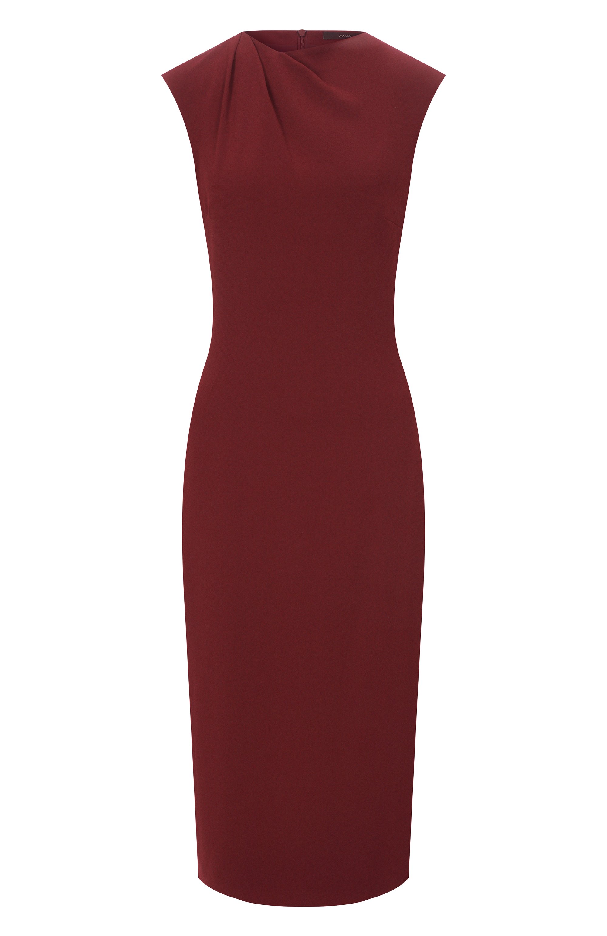 Платье WINDSOR бордового цвета по цене 68800 руб., арт. 52 DE645H 10001864/30048098, фото 1 Платье WINDSOR, арт. 52 DE645H 10001864/30048098, фото 1