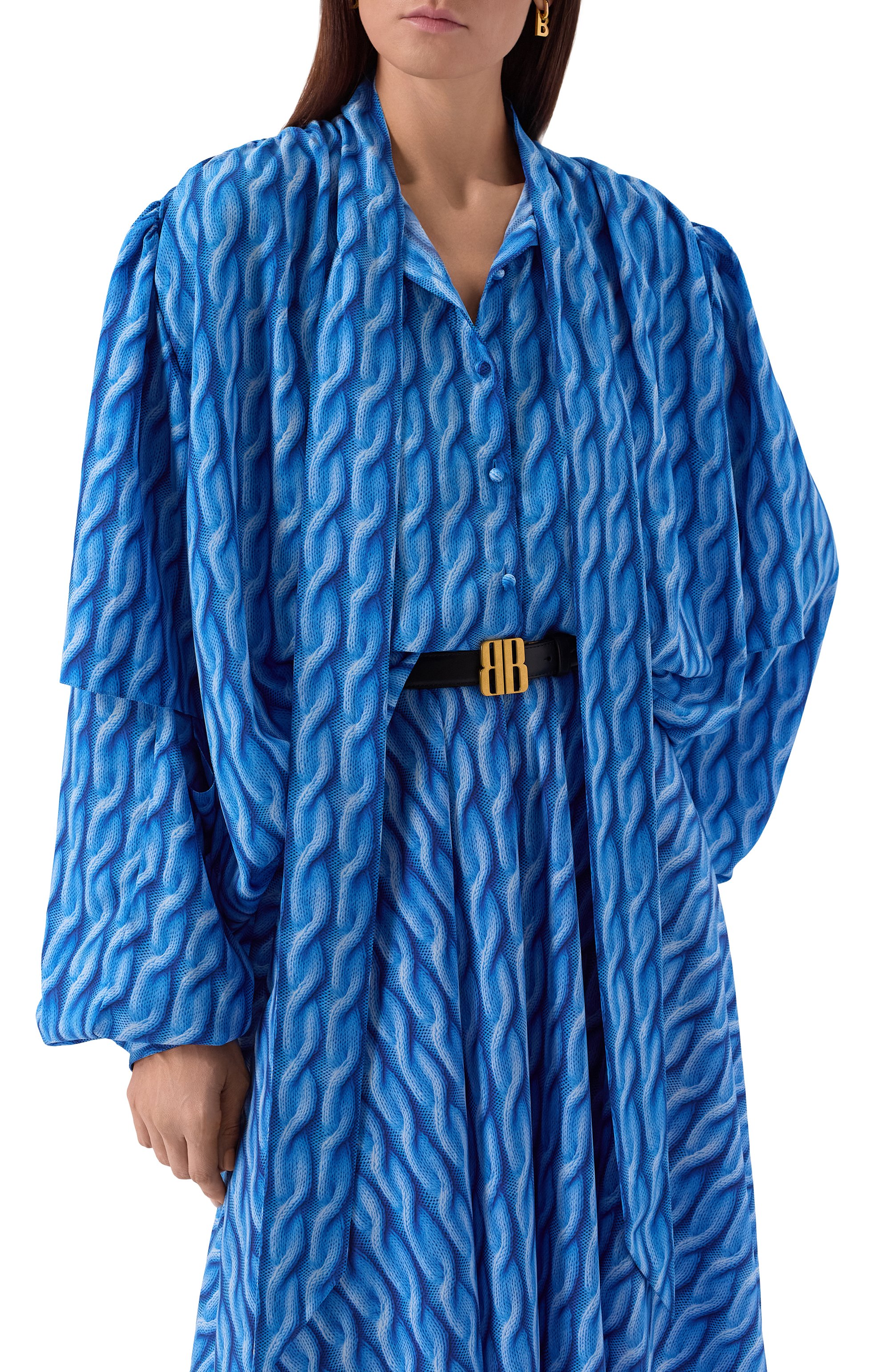 Кожаный ремень BALENCIAGA, арт. 829005/2ABTA, фото 2