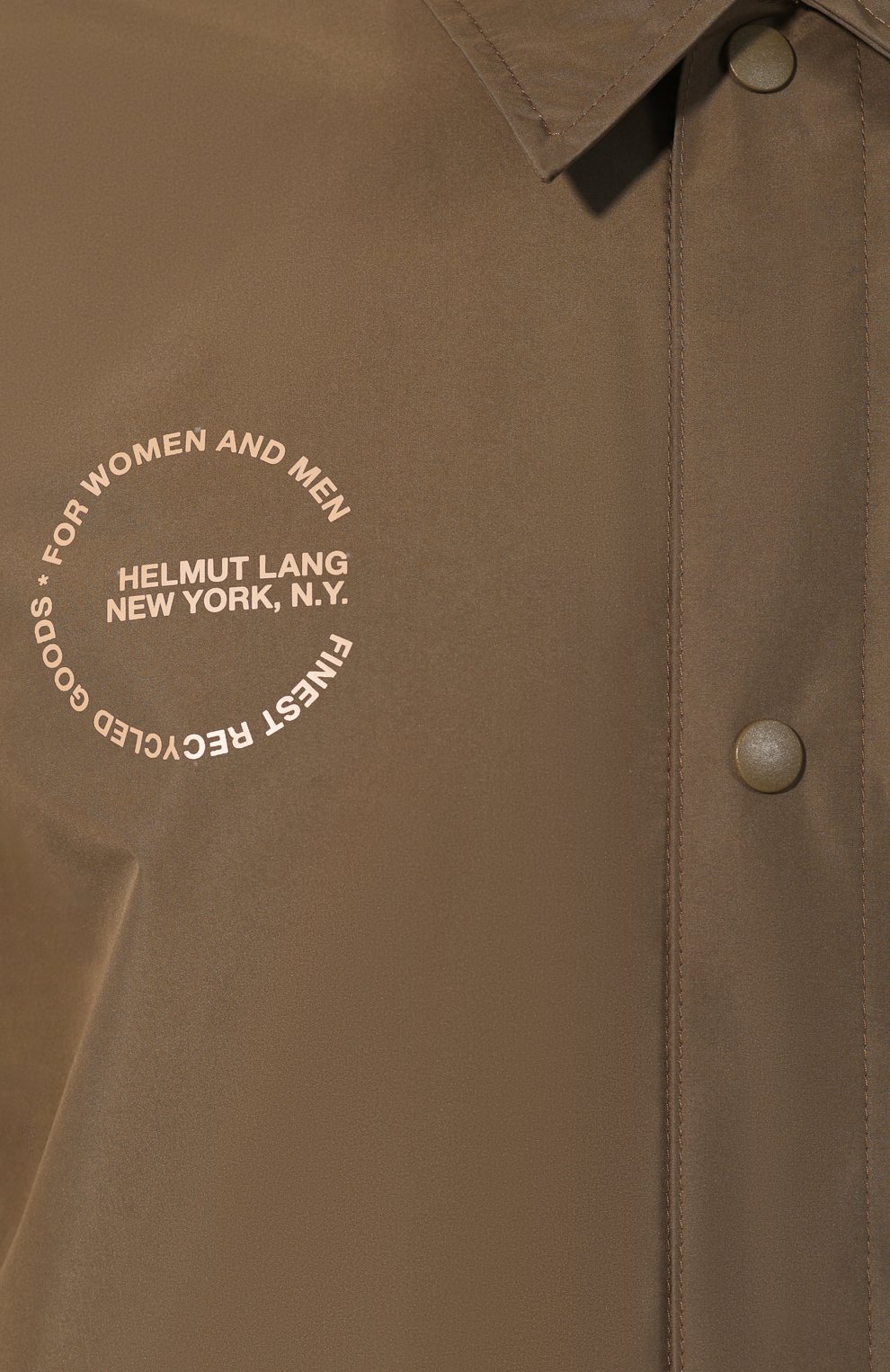 Куртка HELMUT LANG хаки цвета по цене 23450 руб., арт. J04HM104, фото 5 Куртка HELMUT LANG, арт. J04HM104, фото 5