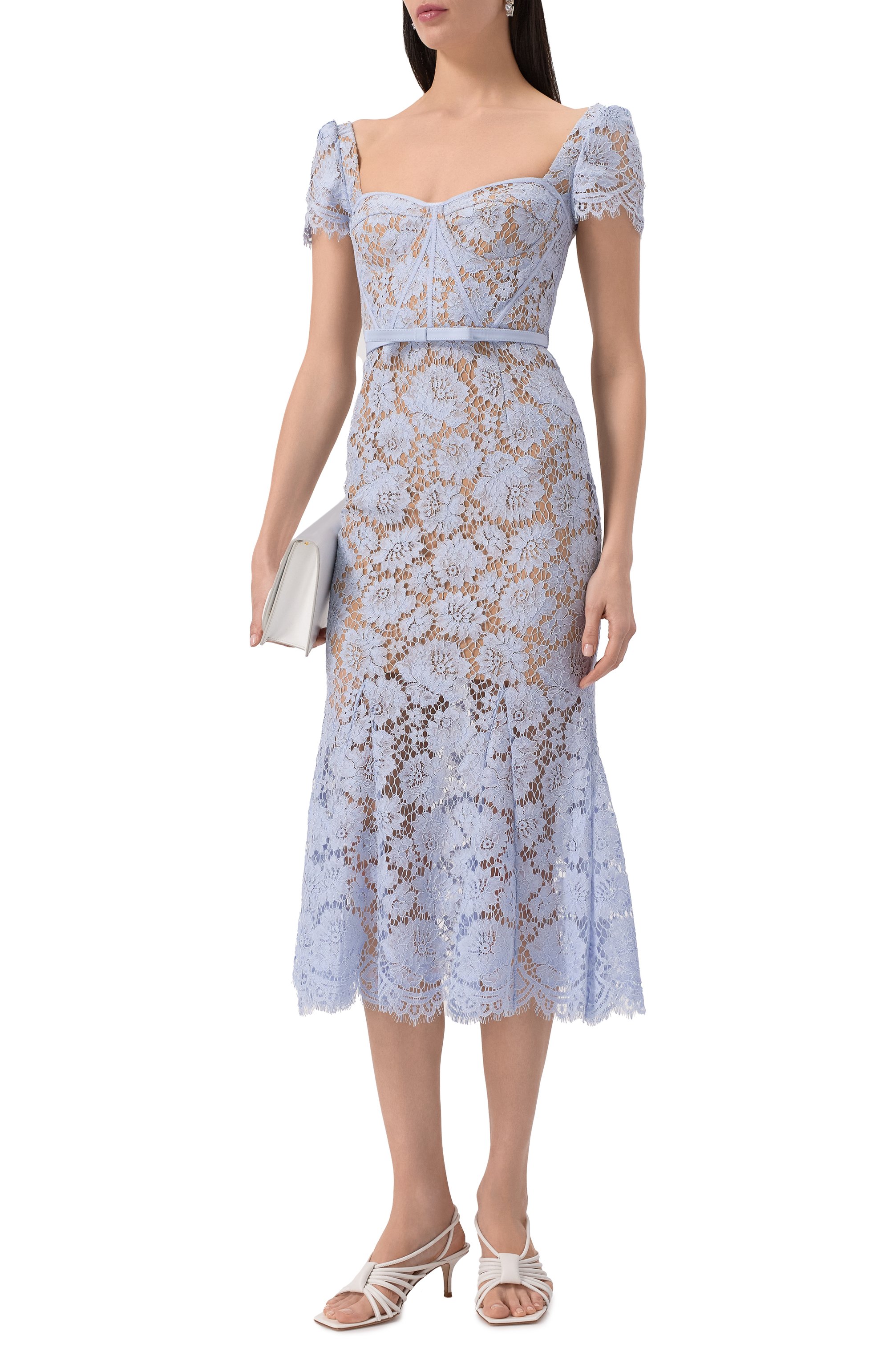 Платье SELF-PORTRAIT, арт. SS25048MBL, фото 2