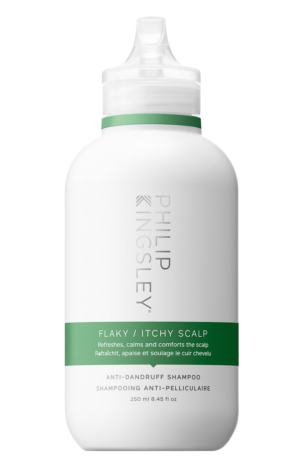 Отшелушивающий шампунь против перхоти и зуда flaky/itchy scalp (250ml) PHILIP KINGSLEY бесцветного цвета по цене 4800 руб., арт. 5060305120211, фото 1 Отшелушивающий шампунь против перхоти и зуда flaky/itchy scalp (250ml) PHILIP KINGSLEY, арт. 5060305120211, фото 1