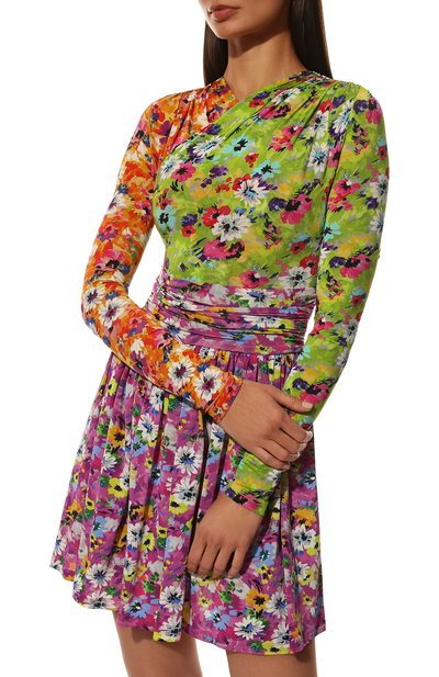 Платье из вискозы MSGM, арт. 3242MDA129Y 227358, фото 3