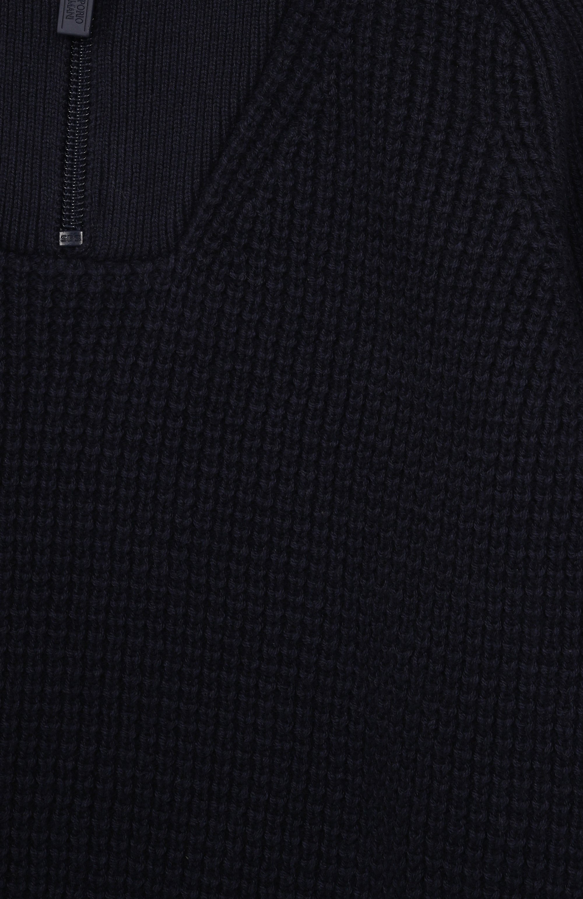 Свитер из хлопка и шерсти EMPORIO ARMANI, арт. EB000650/AF17342, фото 3