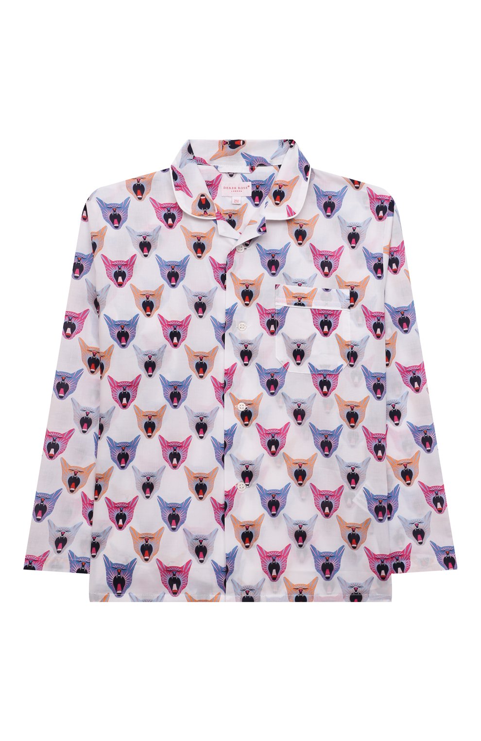 Хлопковая пижама DEREK ROSE, арт. 7025-LEDB046, фото 3