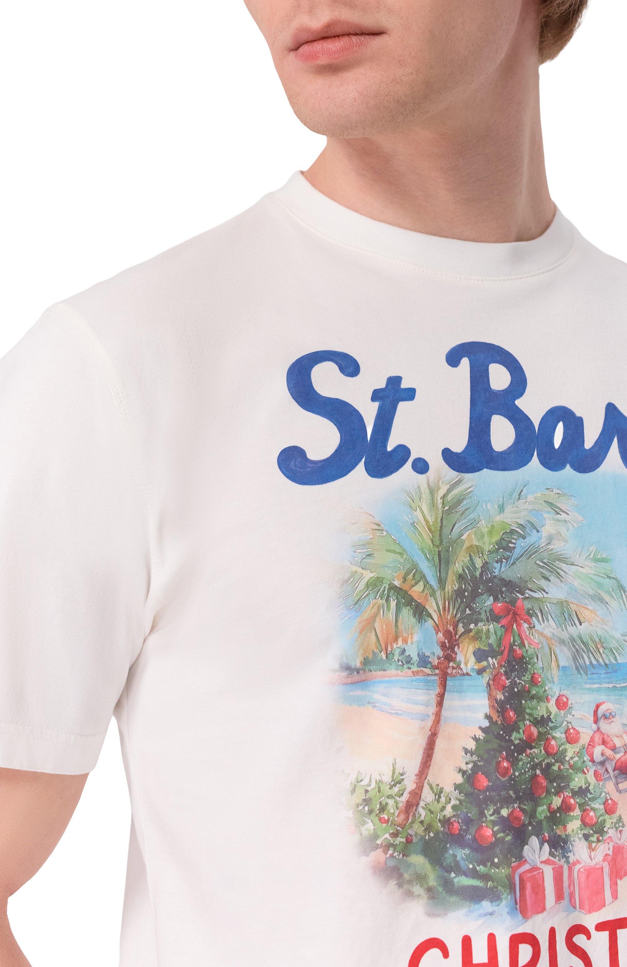 Хлопковая футболка MC2 SAINT BARTH, арт. ARN0001-00834I/ARN0TT, фото 5