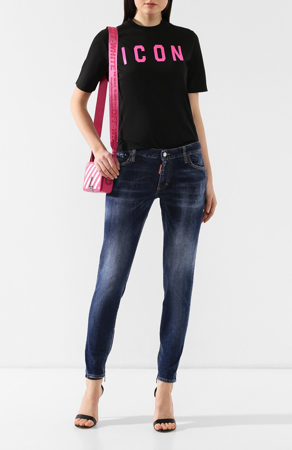 Джинсы с потертостями DSQUARED2, арт. S75LB0144/S30595, фото 2