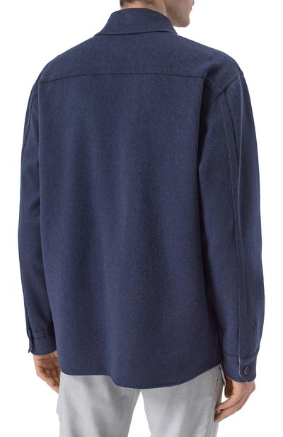 Кашемировая куртка-рубашка ZILLI, арт. DBL004M030510009U, фото 4