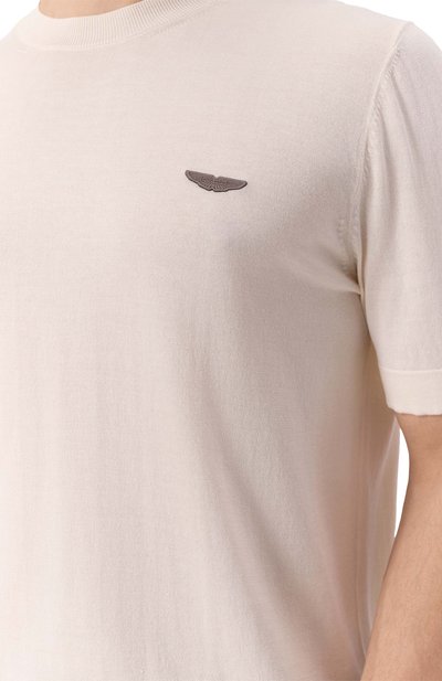 Джемпер из шелка и хлопка boss x aston martin BOSS CAMEL, арт. 50538092, фото 5