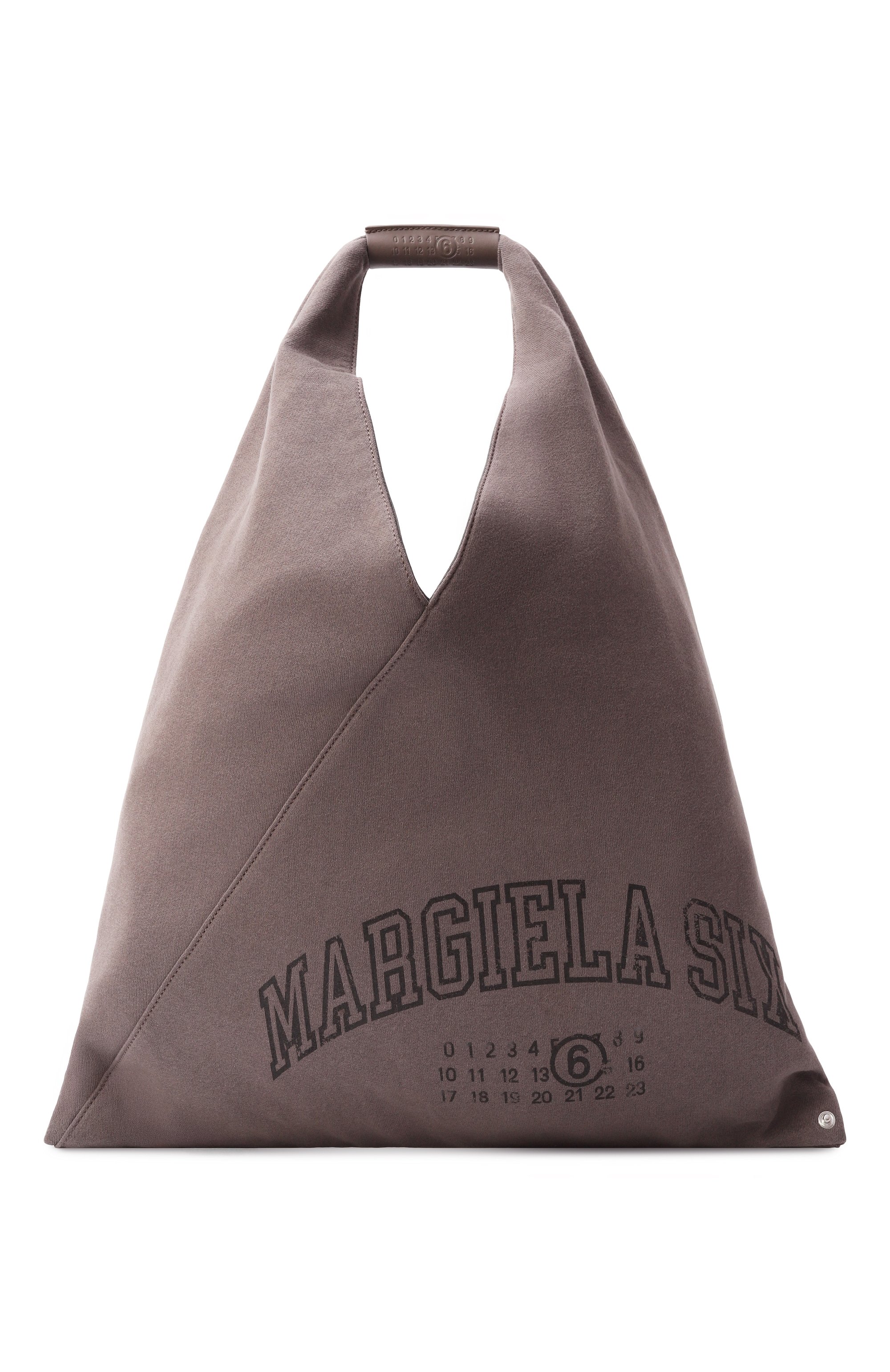 Сумка japanese MM6 коричневого цвета по цене 56950 руб., арт. S54WD0039/P7261, фото 1 Сумка japanese MM6, арт. S54WD0039/P7261, фото 1