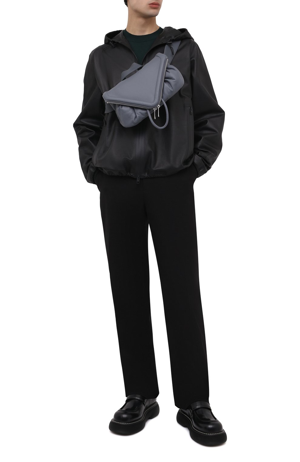 Кожаная поясная сумка beak BOTTEGA VENETA, арт. 659419/VA9VD, фото 3