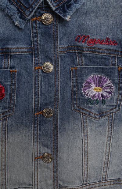 Джинсовая куртка MONNALISA, арт. 197102R2, фото 3