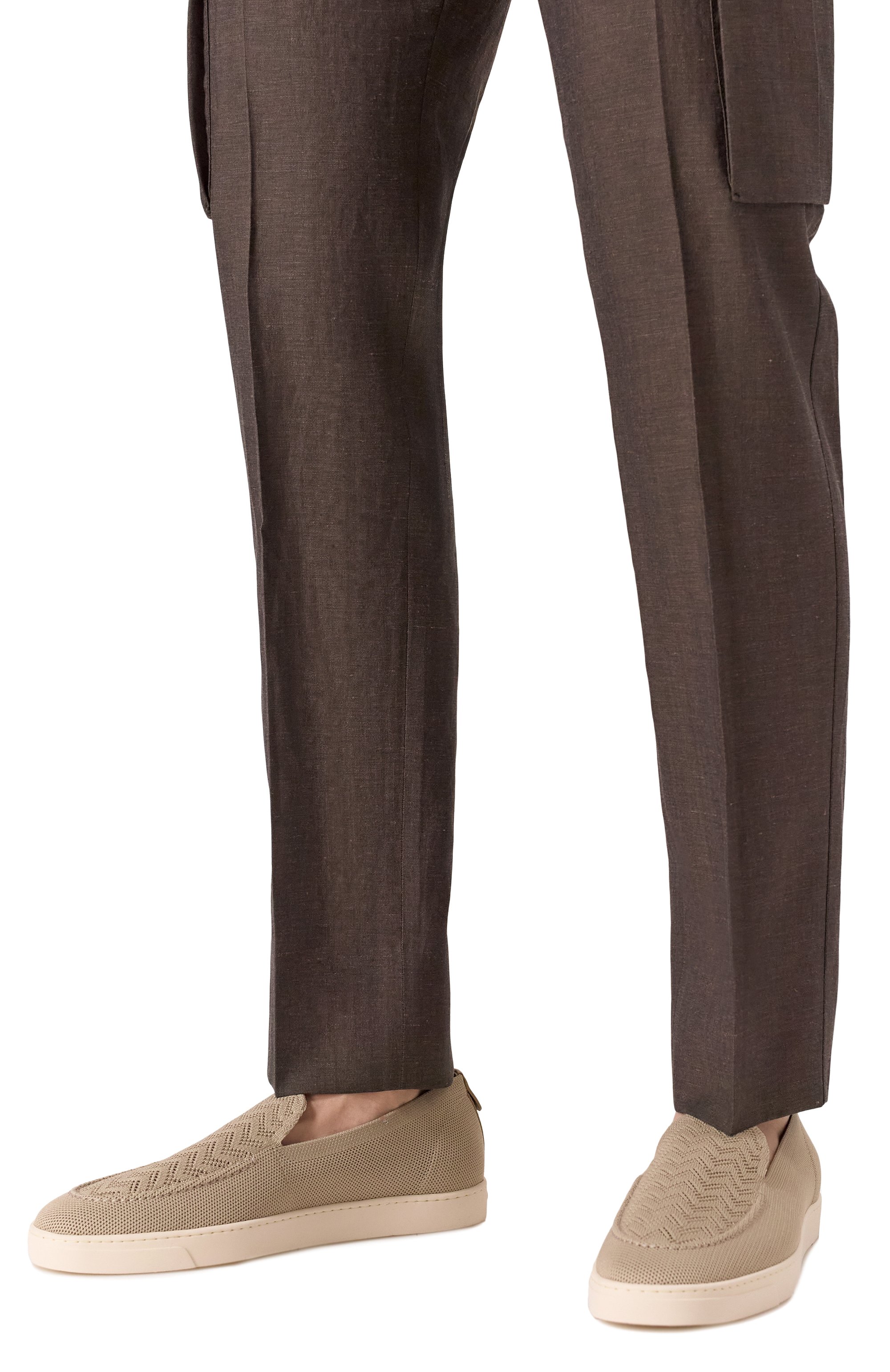 Текстильные лоферы GIORGIO ARMANI, арт. X2X183/XR089, фото 3