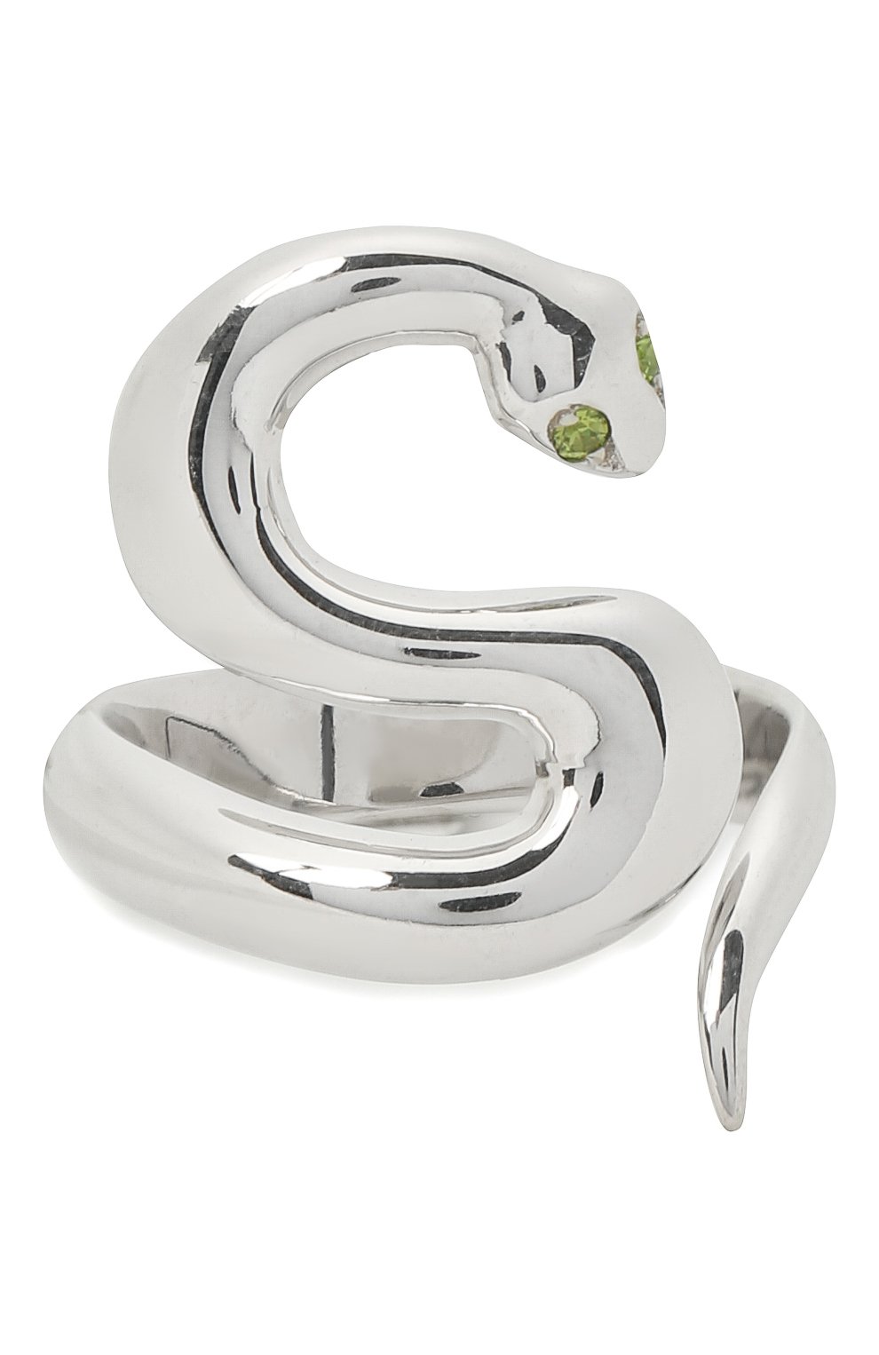 Кольцо-полоз с демантоидом MOONKA, арт. dem-pr-r, фото 1