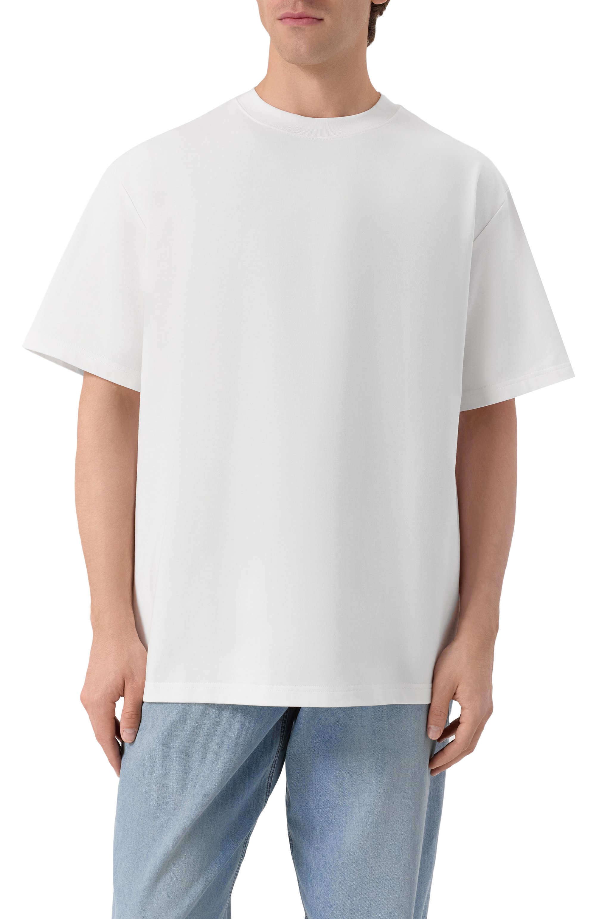 Хлопковая футболка 12 STOREEZ, арт. 126440, фото 3