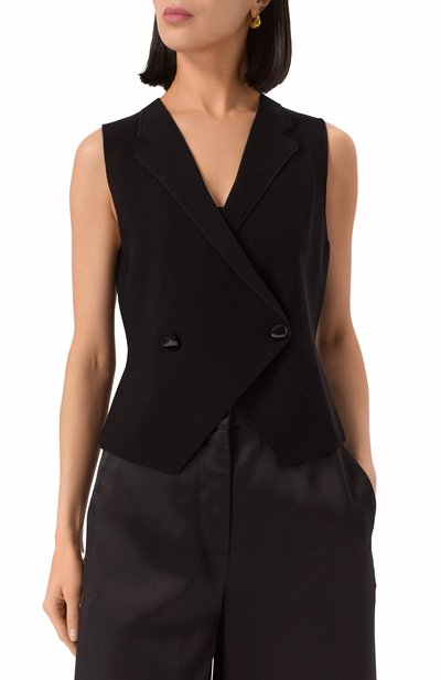 Жилет из вискозы GIORGIO ARMANI, арт. 6KAQA1/AMB4Z, фото 3