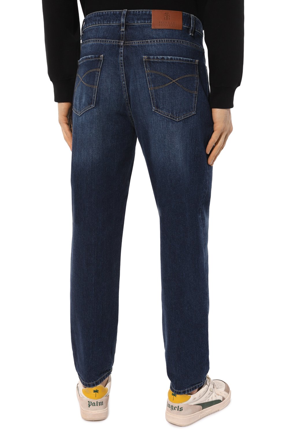 Джинсы straight fit BRUNELLO CUCINELLI, арт. M074PR2200, фото 4