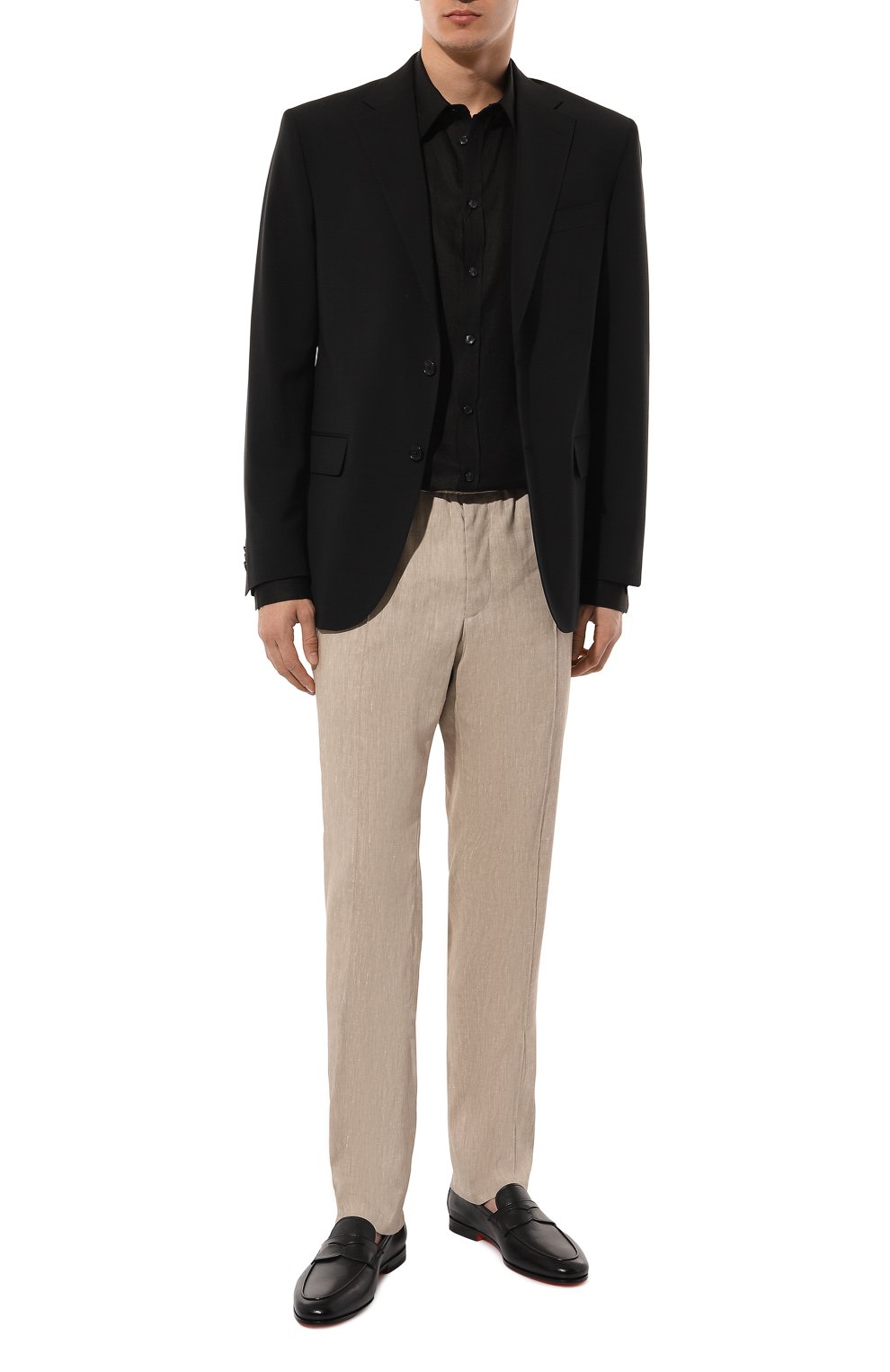 Брюки изо льна и шерсти ZILLI, арт. JSP300M091066040U, фото 2