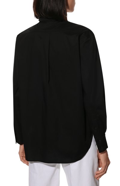 Хлопковая рубашка AGREEG черного цвета по цене 37000 руб., арт. 12030878, фото 4 Хлопковая рубашка AGREEG, арт. 12030878, фото 4