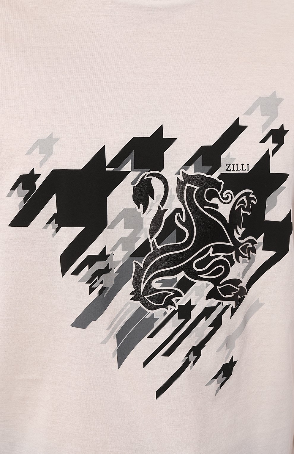 Хлопковая футболка ZILLI, арт. TSR001M0110VPP000, фото 5