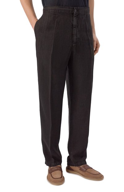 Льняные брюки INLINUM, арт. JEAN 19/TR0PEA, фото 3