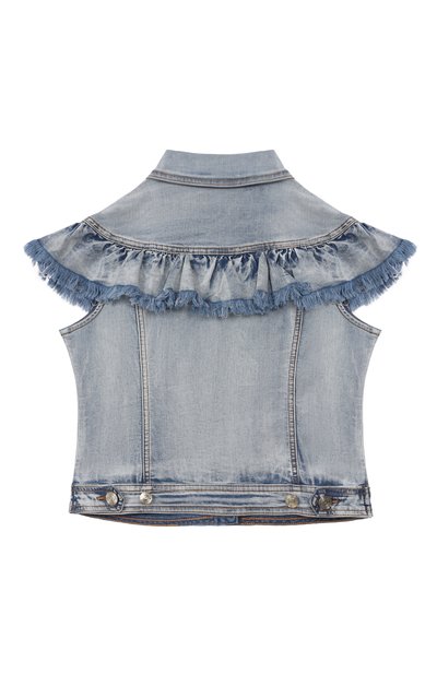 Джинсовый жилет MONNALISA, арт. 19G105RU