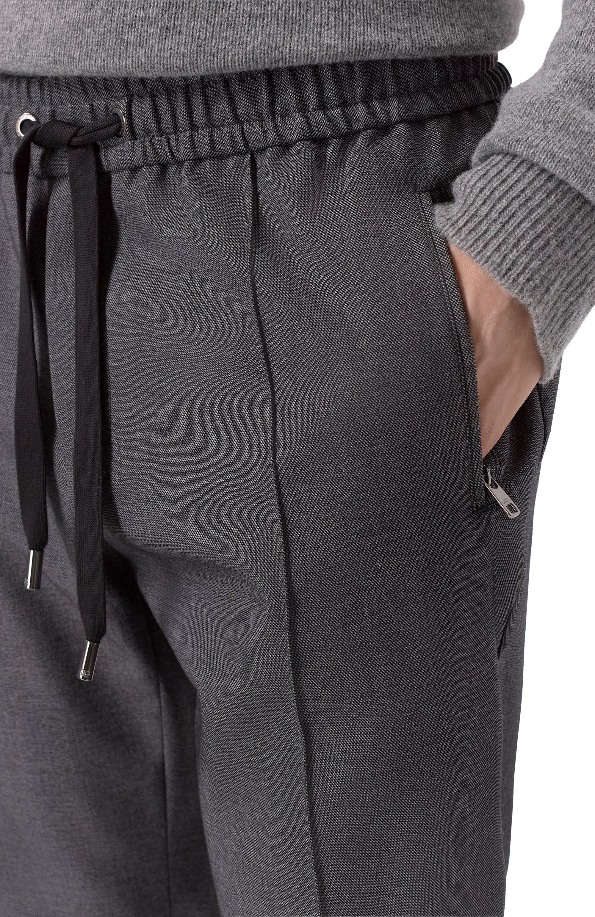 Брюки из шерсти и хлопка DOLCE & GABBANA, арт. GYACET/GJ795, фото 5