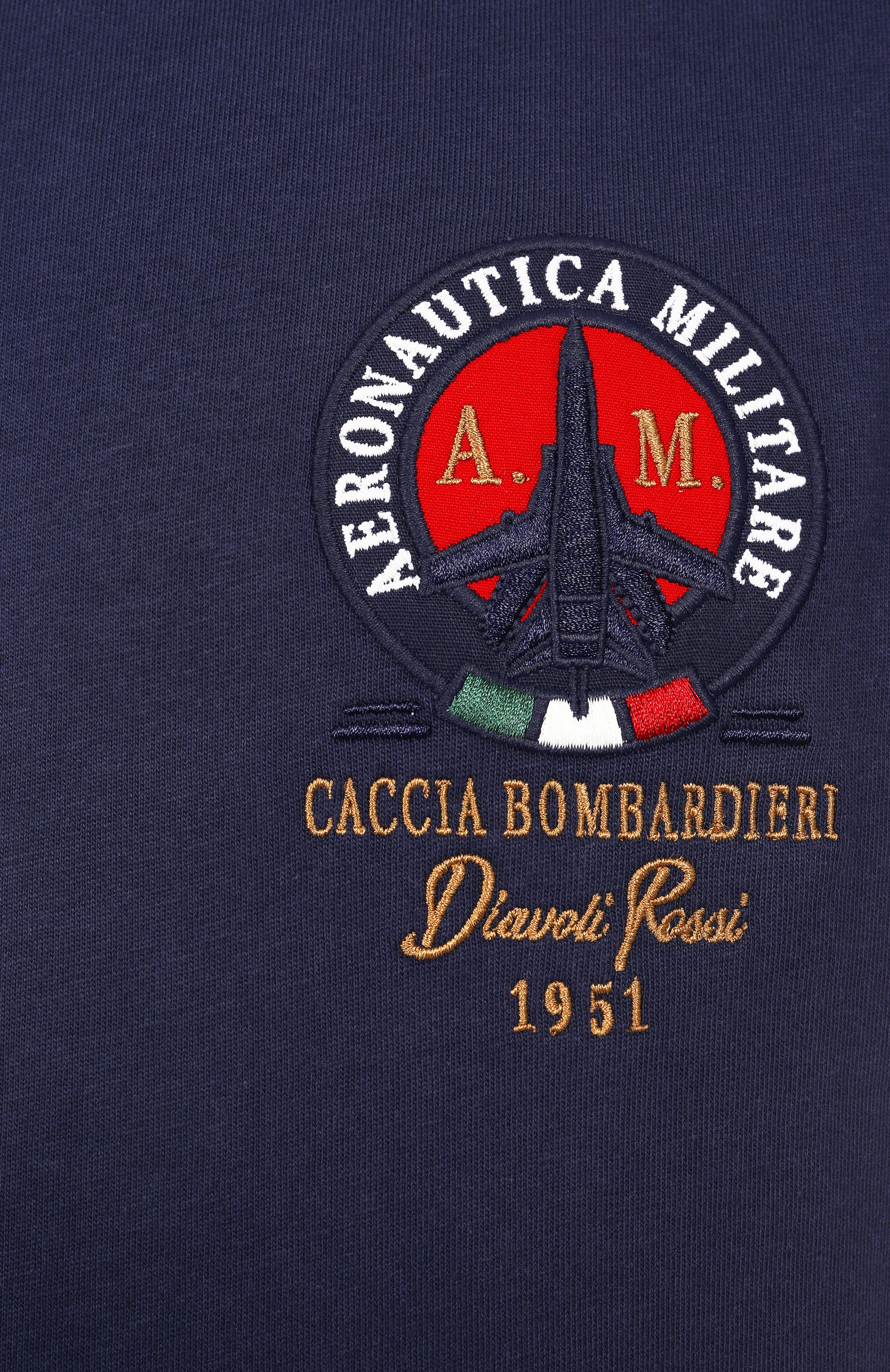 Хлопковая футболка AERONAUTICA MILITARE, арт. 251TS2408J592, фото 6