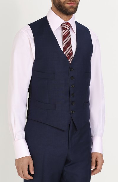 Шерстяной костюм-тройка TOM FORD, арт. 222R83/31AL43, фото 4