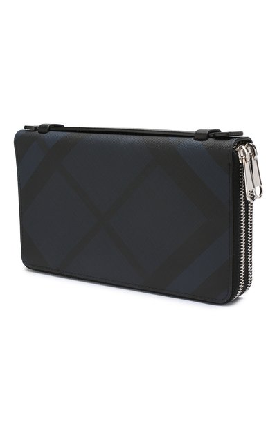 Борсетка BURBERRY темно-синего цвета по цене 89250 руб., арт. 8006060, фото 2 Борсетка BURBERRY, арт. 8006060, фото 2