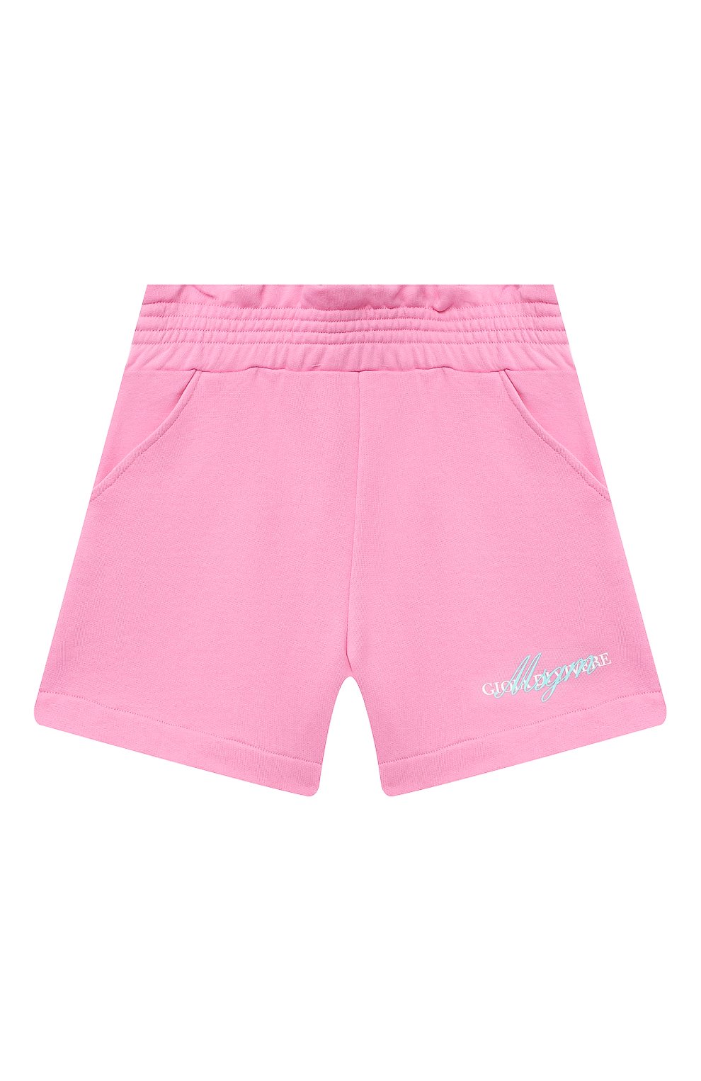 Хлопковые шорты MSGM KIDS, арт. MS026835, фото 1