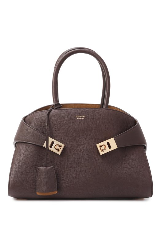 Сумка Hug medium Ferragamo 215608/777524 Коричневый  215608/777524 Фото 8