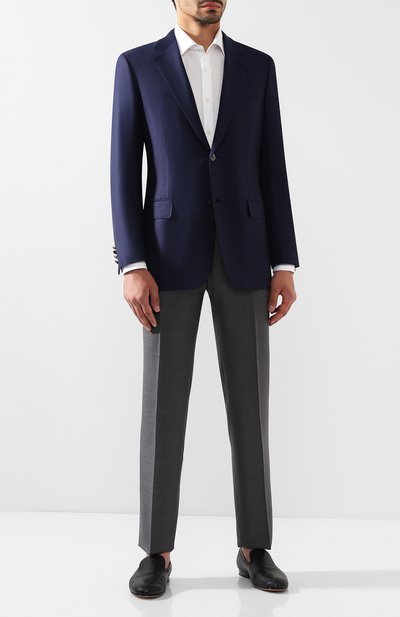 Шерстяной пиджак BRIONI, арт. RGI30L/P8A80/PARLAMENT0, фото 2