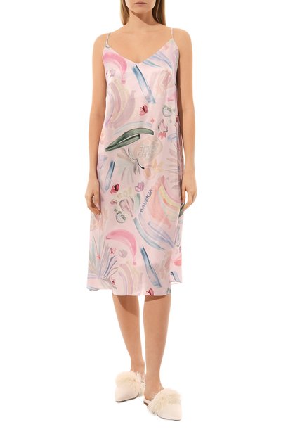 Сорочка из шелка и хлопка ANY WOWZERS, арт. DRS01-BNZP, фото 2