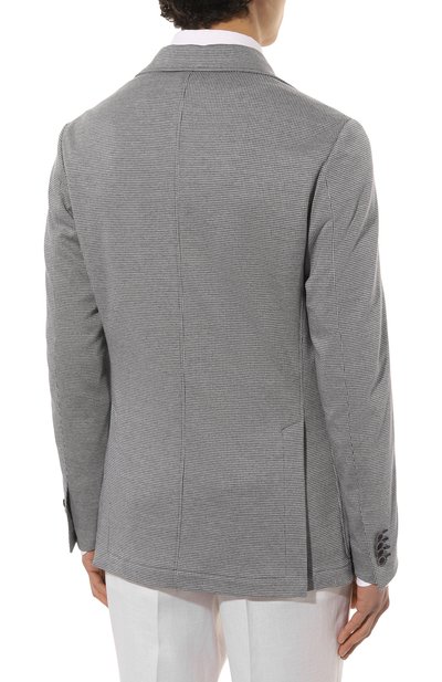 Хлопковый пиджак CANALI, арт. J0147/JJ02698, фото 4
