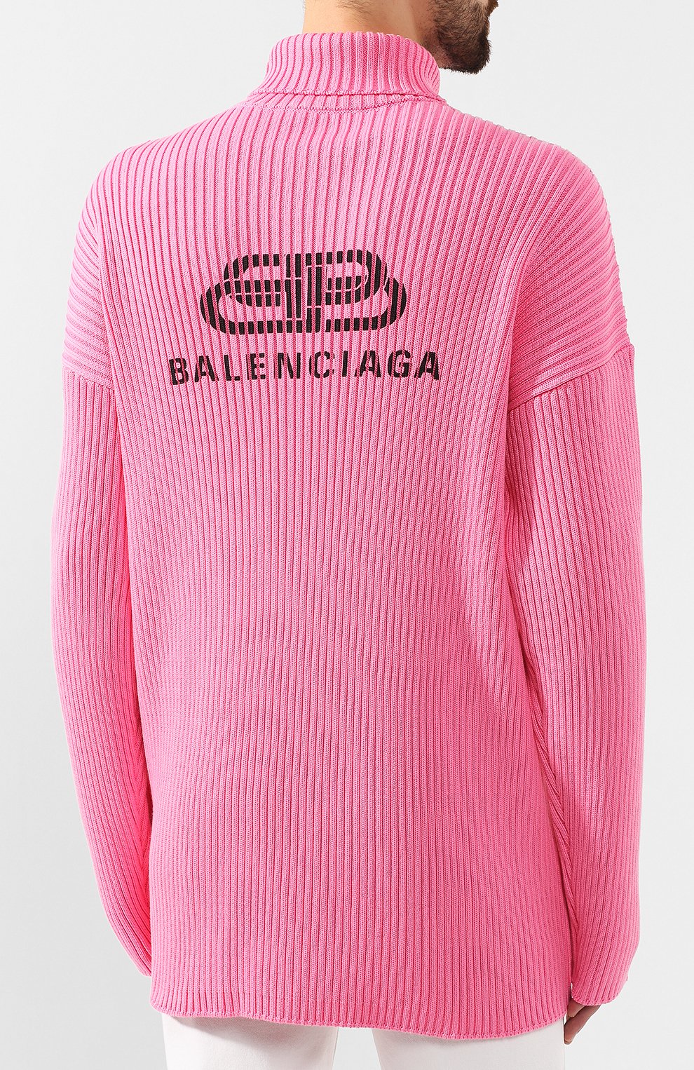 Хлопковый свитер BALENCIAGA, арт. 583089/T3154, фото 4