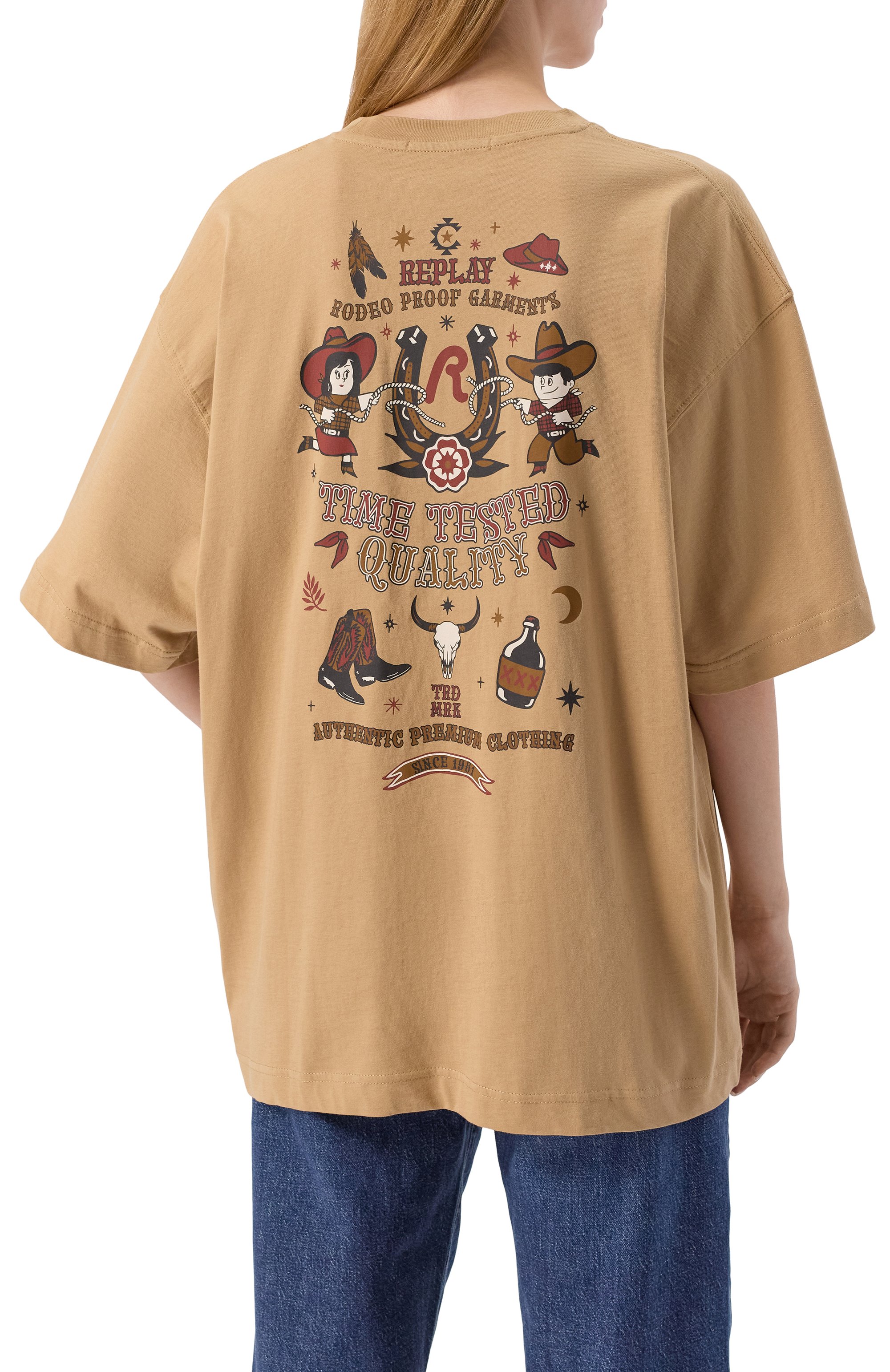 Хлопковая футболка REPLAY, арт. W3399E.000.22658P, фото 4