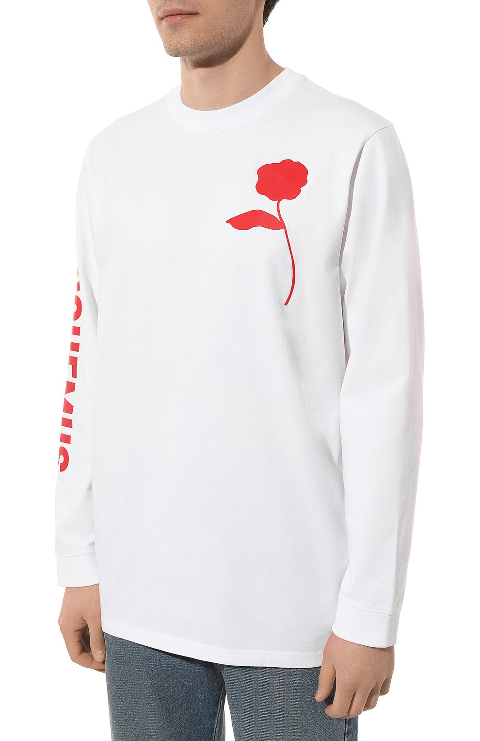 Хлопковый лонгслив JACQUEMUS, арт. 23H/236JS188-2003, фото 3