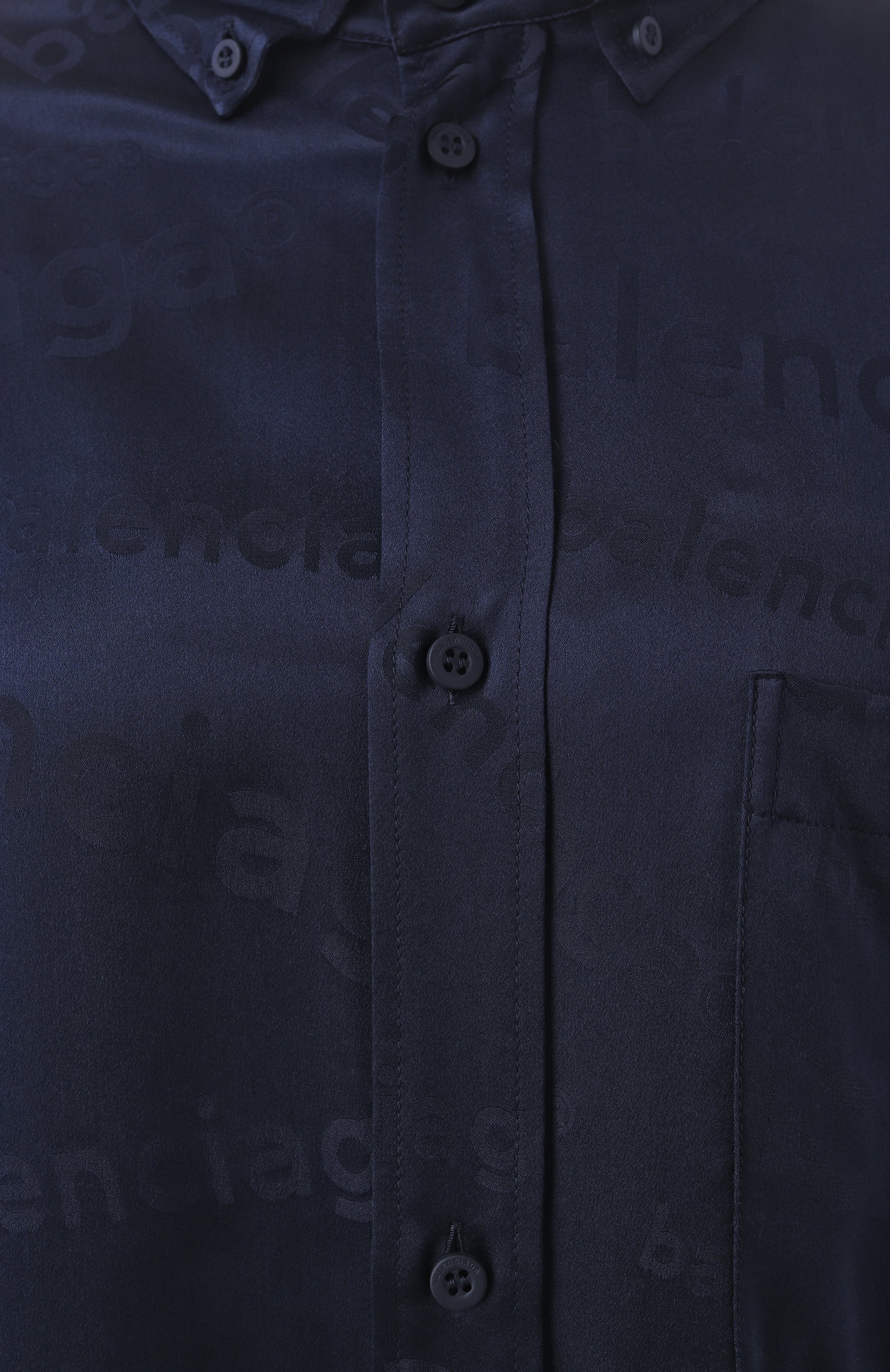 Атласная рубашка BALENCIAGA, арт. 773300/TRN04, фото 5