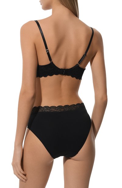 Трусы-слипы HANRO черного цвета по цене 7010 руб., арт. 072436., фото 3 Трусы-слипы HANRO, арт. 072436., фото 3