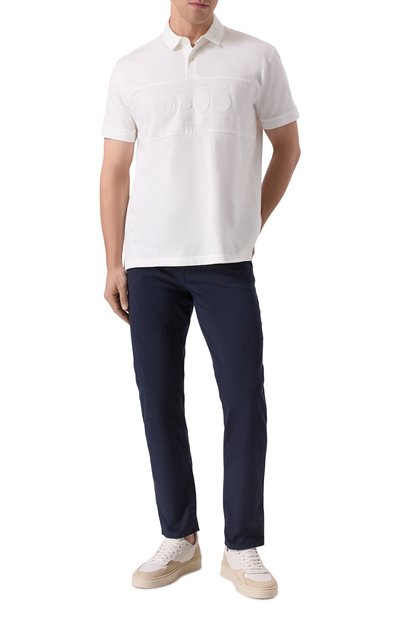 Хлопковое поло BOSS GREEN, арт. 50538111, фото 2