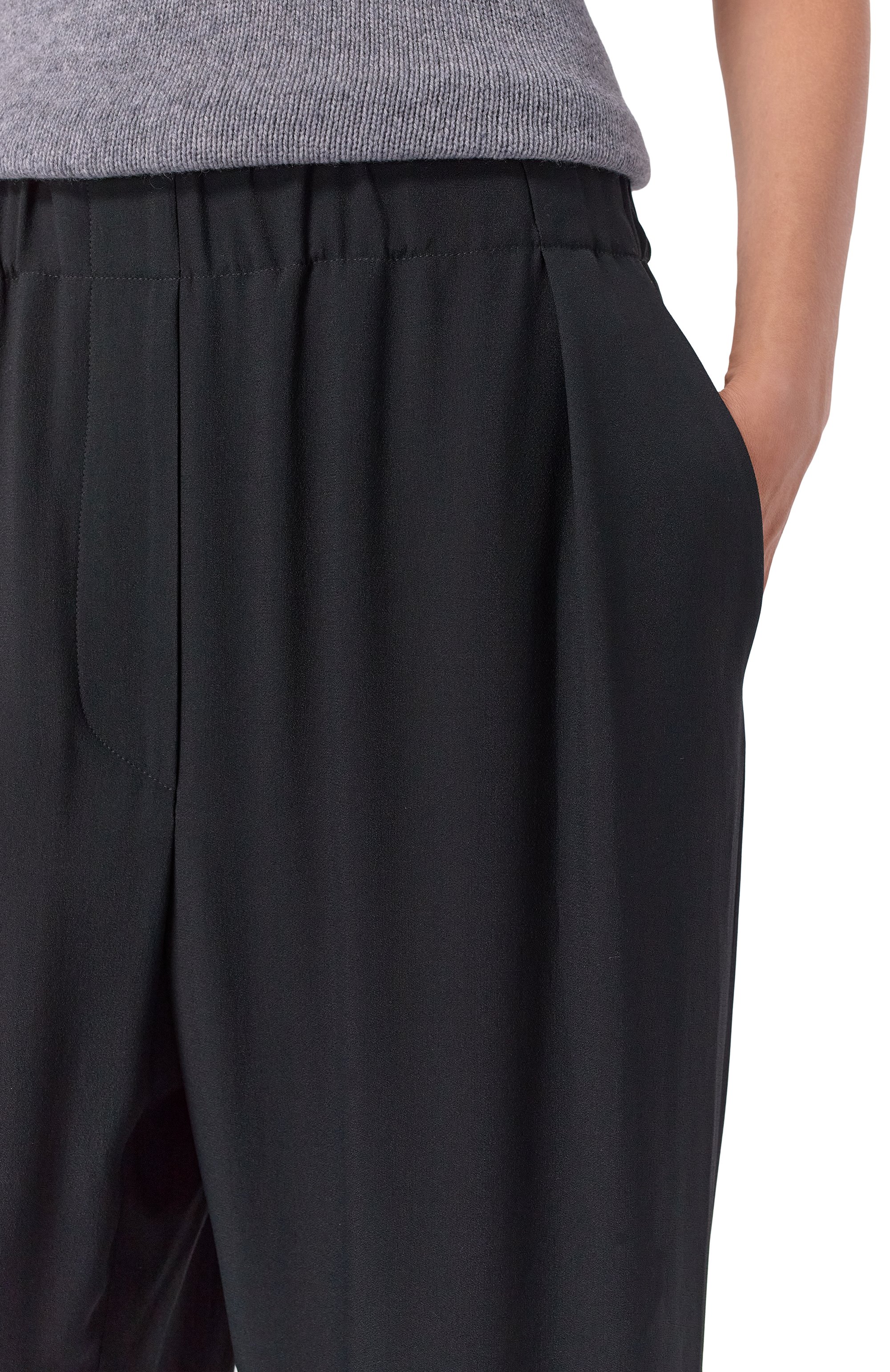 Брюки JIL SANDER черного цвета по цене 141500 руб., арт. J02KA0433/J76017, фото 5 Брюки JIL SANDER, арт. J02KA0433/J76017, фото 5