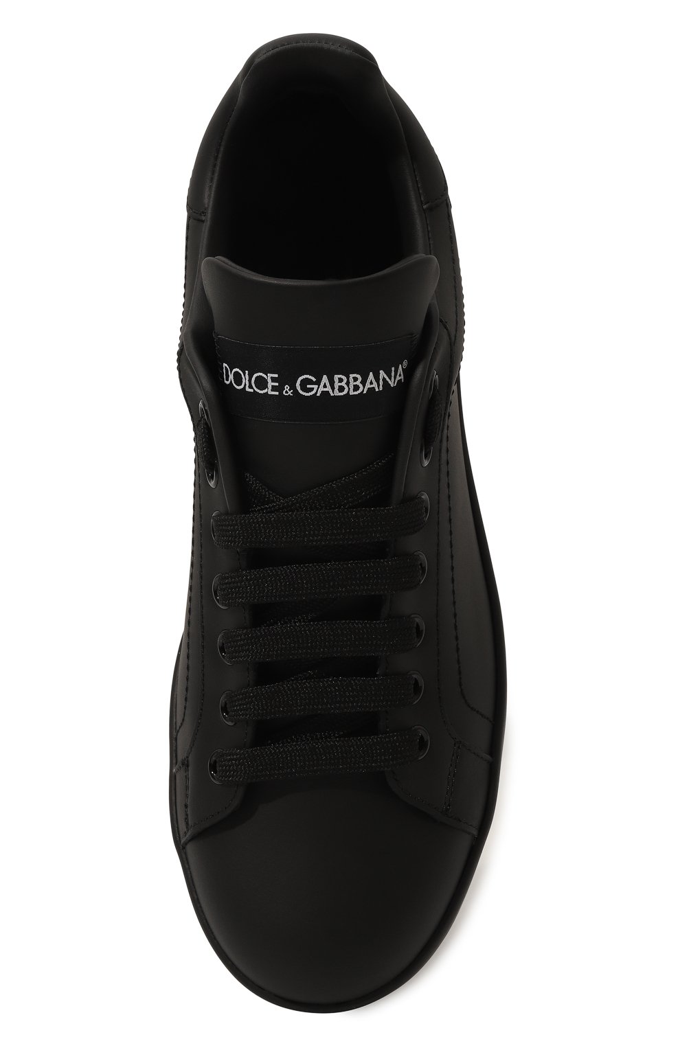 Кожаные кеды portofino DOLCE & GABBANA, арт. CK1544/A1065, фото 6