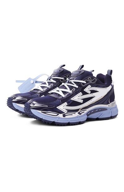 Мужские комбинированные кроссовки be right back OFF-WHITE, арт. 0MIA295S25FAB002