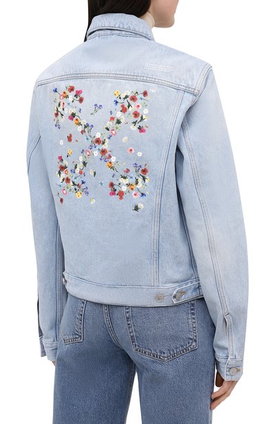 Джинсовая куртка OFF-WHITE, арт. 0WYE012R21DEN001, фото 4