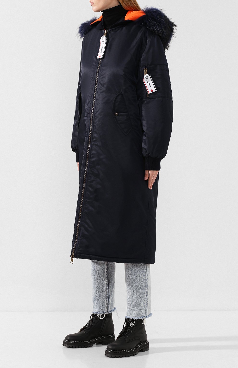Пуховик с меховой отделкой FORTE DEI MARMI COUTURE, арт. FFW19-1504, фото 3