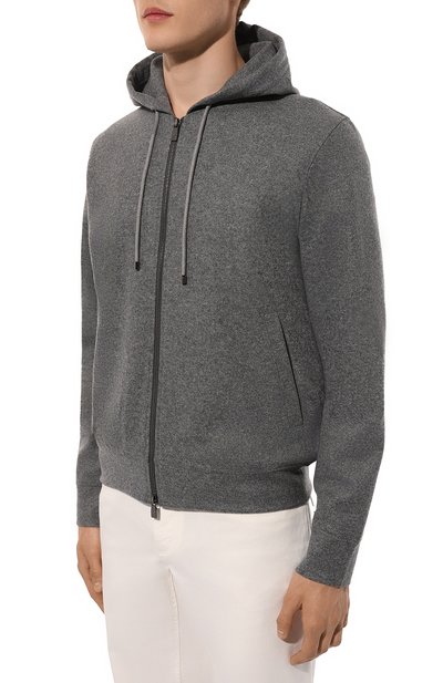 Шерстяная толстовка CORNELIANI, арт. 94G598-9425018, фото 3