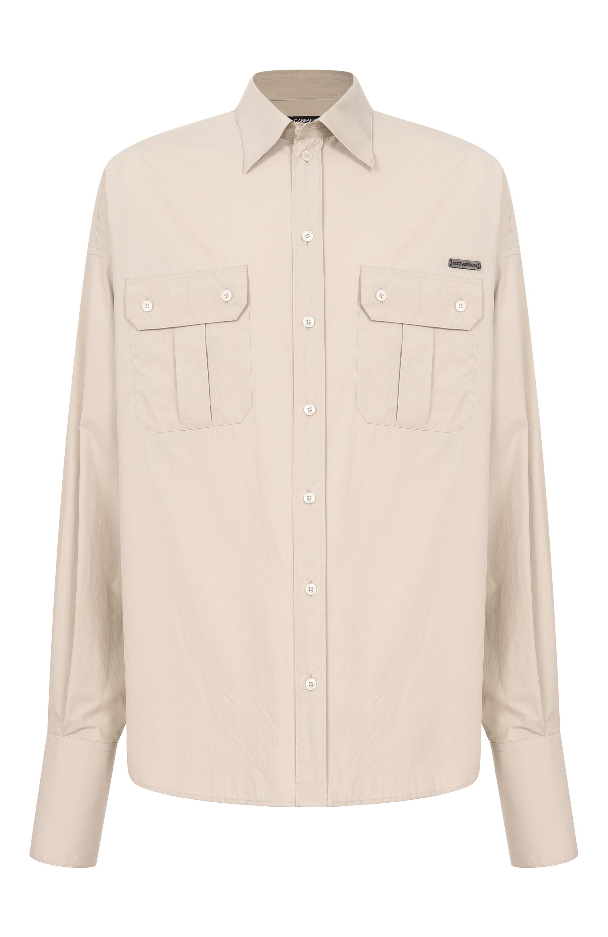 Хлопковая рубашка DOLCE & GABBANA, арт. G5MD3T/GI281, фото 1