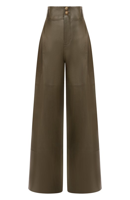 Кожаные брюки Zimmermann 5619PF251 Хаки 5619PF251